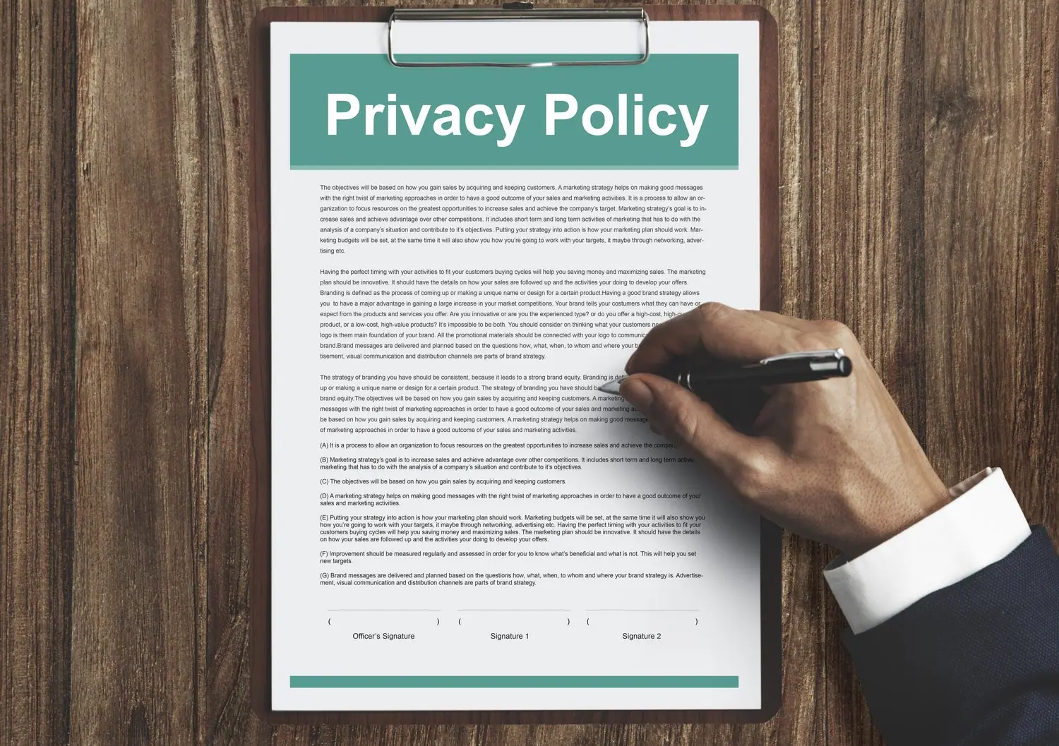 Jak napisać politykę prywatności dla strony internetowej krok po kroku?